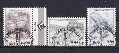 Finnland Alandinseln  Nr 88/90 Gestempelt (Posten)