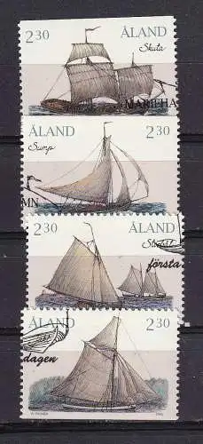 Finnland Alandinseln  Nr 95/98 Gestempelt (Posten)
