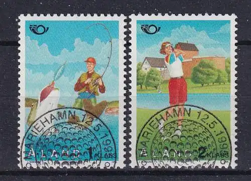 Finnland Alandinseln  Nr 102/03 Gestempelt (Posten)