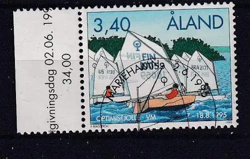 Finnland Alandinseln  Nr 104 Gestempelt (Posten)