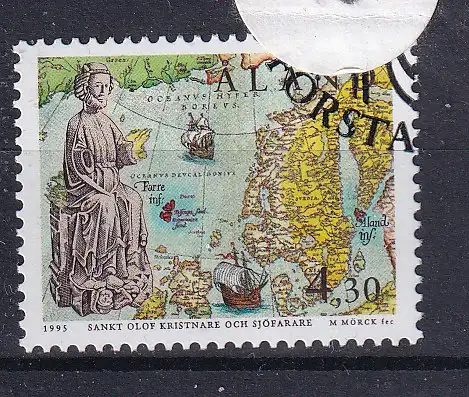 Finnland Alandinseln  Nr 105 Gestempelt (Posten)