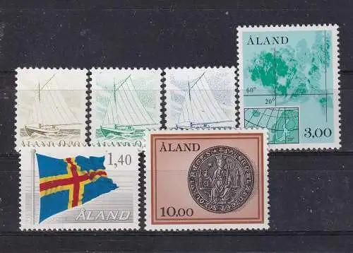 Finnland Alandinseln  Nr 1/6 Postfrisch / **