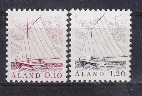 Finnland Alandinseln  Nr 8/10 Postfrisch / **