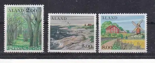 Finnland Alandinseln  Nr 11/13 Postfrisch / **