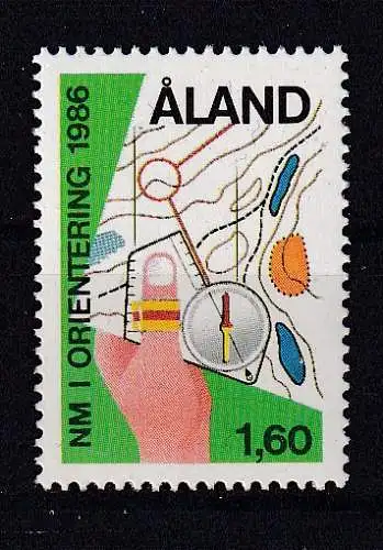 Finnland Alandinseln  Nr 15 Postfrisch / **