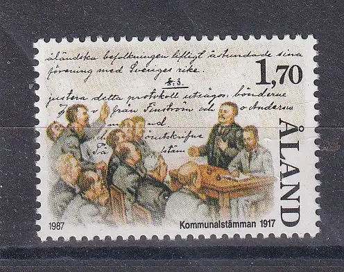 Finnland Alandinseln  Nr 25 Postfrisch / **