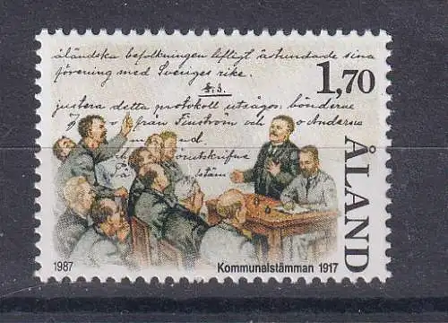 Finnland Alandinseln  Nr 25 Postfrisch / **