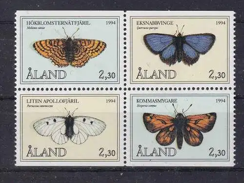 Finnland Alandinseln  Nr 82/85 Vb Postfrisch / **