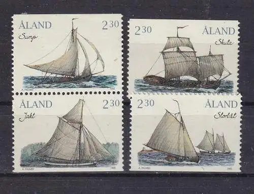 Finnland Alandinseln  Nr 95/98 Postfrisch / **