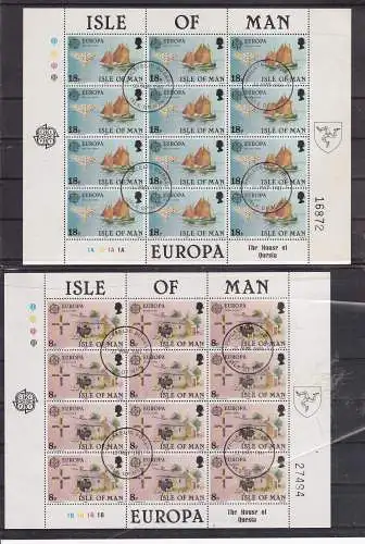 GB - Isle of Man  Nr 187/88 Gestempelt (Posten)