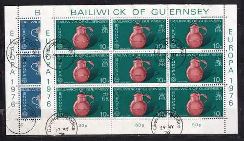 GB-Guernsey  Nr 133/34 KB Gestempelt (Posten)