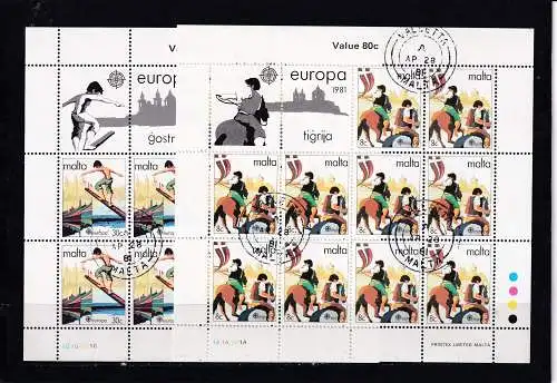 Malta  Nr 628/29 Kb Gestempelt (Posten)