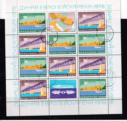 Bulgarien  Nr 2652/53 Kb Gestempelt (Posten)