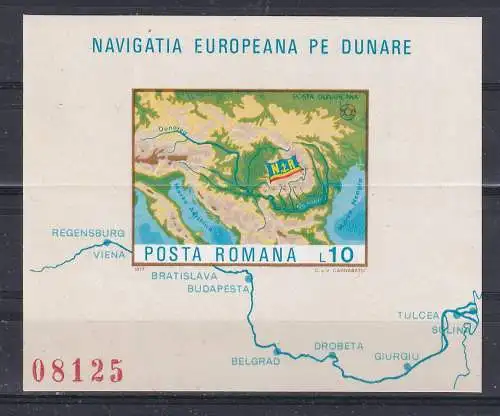 Rumänien  Nr Block 147 Postfrisch / **