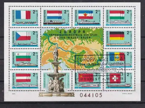 Ungarn  Nr Block 128 A Gestempelt (Posten)