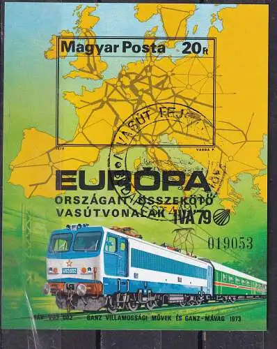 Ungarn  Nr Block 137 B Gestempelt (Posten)