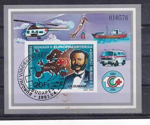 Ungarn  Nr Block 149 B Gestempelt (Posten)