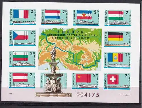 Ungarn  Nr Block 128 B Postfrisch / **