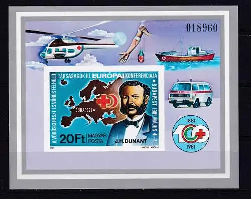 Ungarn  Nr Block 149 B Postfrisch / **