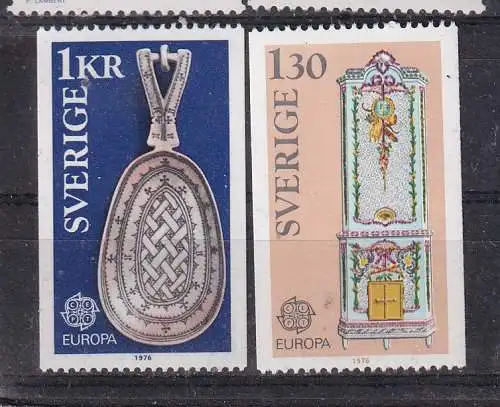 Schweden  Nr 943/44 Postfrisch / **