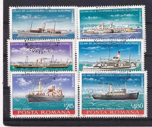 Rumänien  Nr 3769/74 Gestempelt (Posten)