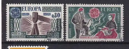 Andorra (franz.)  Nr 274/75 Gestempelt (Posten)