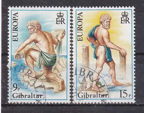 Gibraltar  Nr 416/17 Gestempelt (Posten)