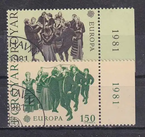 Dänemark Färöer  Nr 63/64 Gestempelt (Posten)