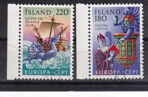 Island  Nr 565/66 Gestempelt (Posten)