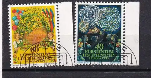 Liechtenstein  Nr 764/65 Gestempelt (Posten)