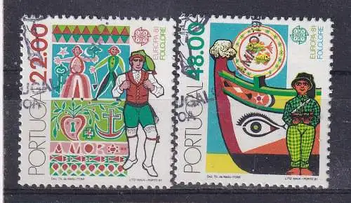 Portugal  Nr 1531/32 Gestempelt (Posten)