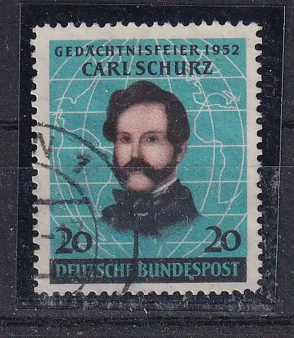 Bundesrep. Deutschland  Nr 155 Gestempelt (Posten)