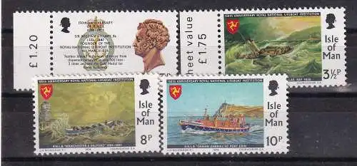 GB - Isle of Man  Nr 36/39 Postfrisch / **