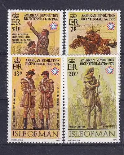 GB - Isle of Man  Nr 74/77 A Postfrisch / **