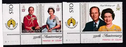 GB - Isle of Man  Nr 319/21 Postfrisch / **