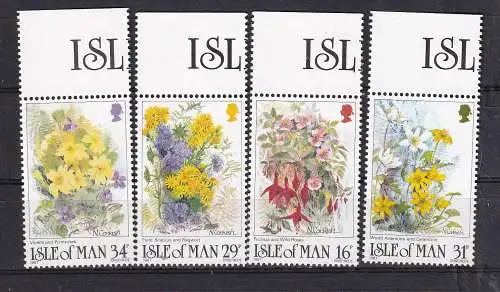 GB - Isle of Man  Nr 344/47 Postfrisch / **