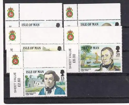 GB - Isle of Man  Nr 397/401 Postfrisch / **