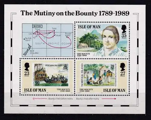 GB - Isle of Man  Nr Block 11 Postfrisch / **