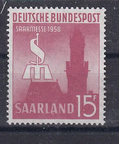 Saargebiet/Saarland  Nr 435 Postfrisch / **