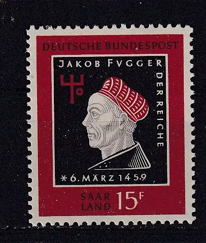 Saargebiet/Saarland  Nr 445 Postfrisch / **