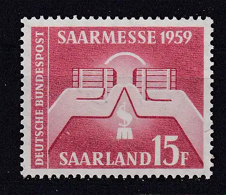Saargebiet/Saarland  Nr 447 Postfrisch / **