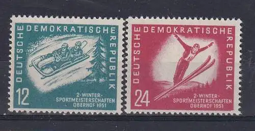 DDR  Nr 280/81 Postfrisch / **