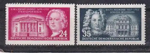 DDR  Nr 382/83 Postfrisch / **