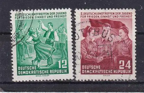 DDR  Nr 428/29 Gestempelt (Posten)