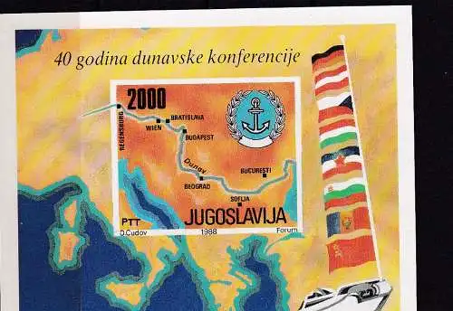 Jugoslawien  Nr Block 33 Postfrisch / **