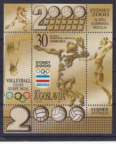 Jugoslawien  Nr Block 50 Postfrisch / **