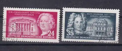 DDR  Nr 382/83 Gestempelt (Posten)