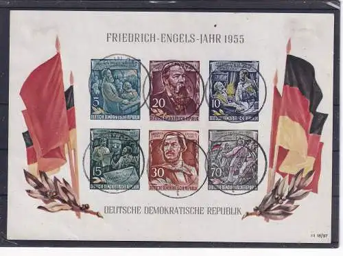 DDR  Nr Block 12 Gestempelt (Posten)