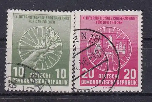 DDR  Nr 521/22 Gestempelt (Posten)