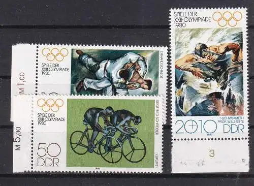 DDR  Nr 2528/30 Postfrisch / **